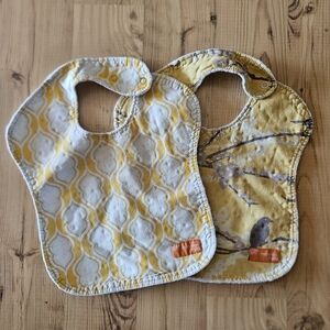minnie lola Set Of Baby Girl Bibs